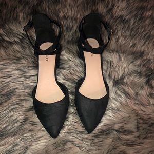 Aldo flats with 2.5” heel